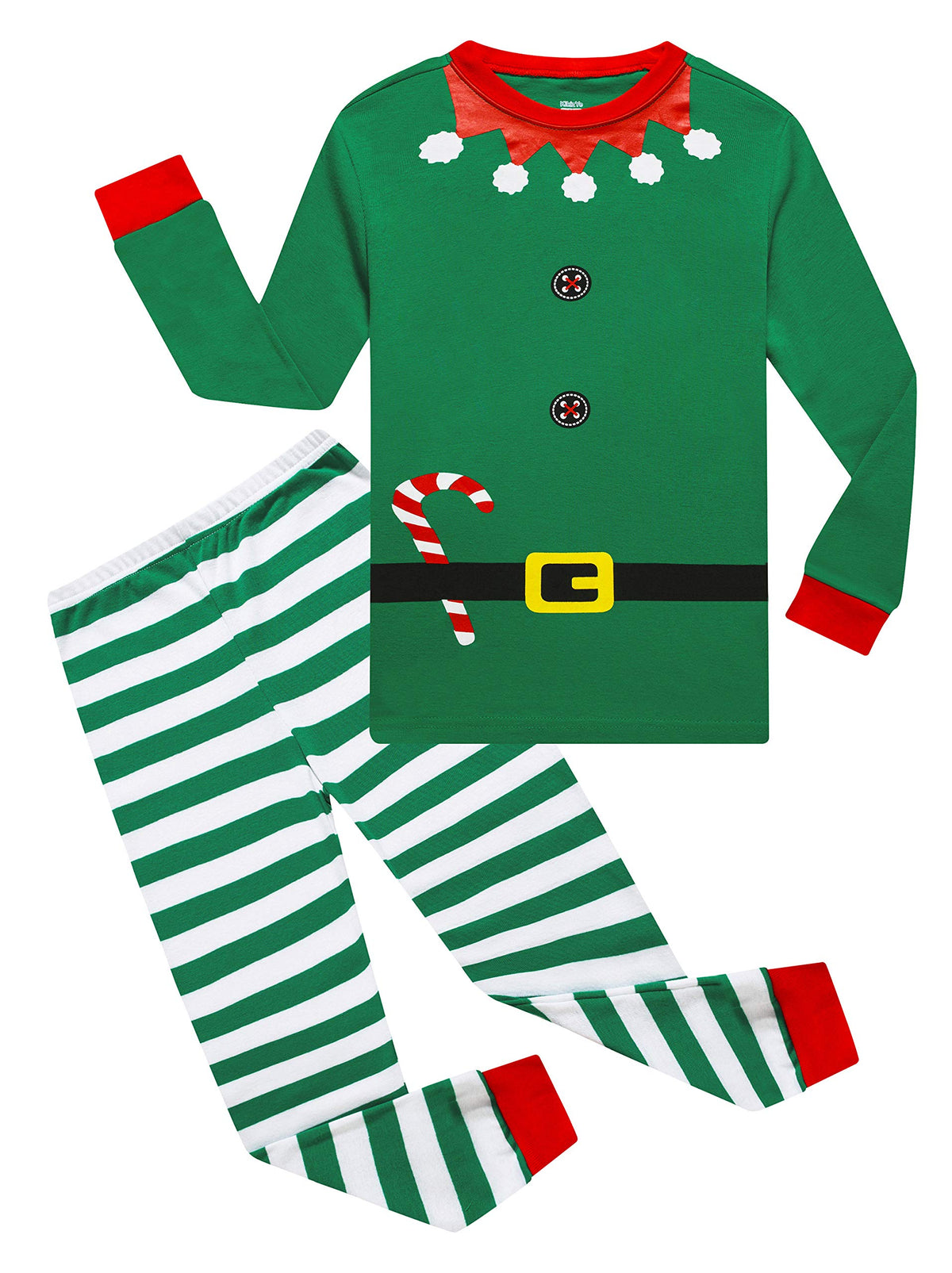 KikizYe Little Big Boys Girls Pajamas Set Kids PJs 100% Cotton Sleepwear