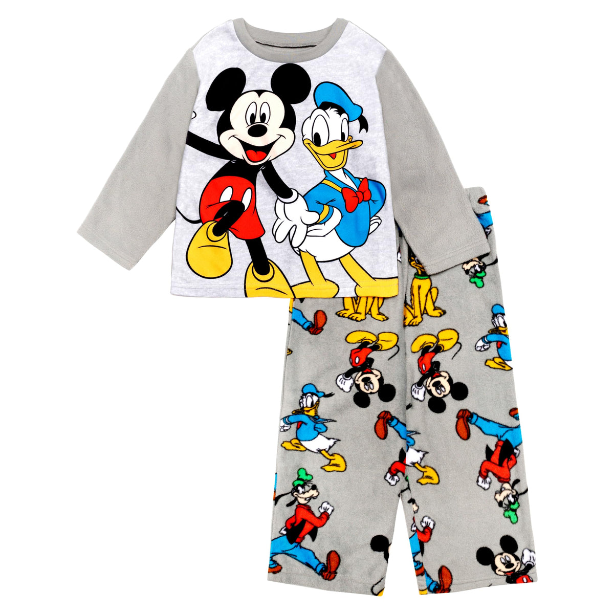 Disney Boys' 2-piece Loose-fit Pajama Set, Matching Long-Sleeve Pajamas