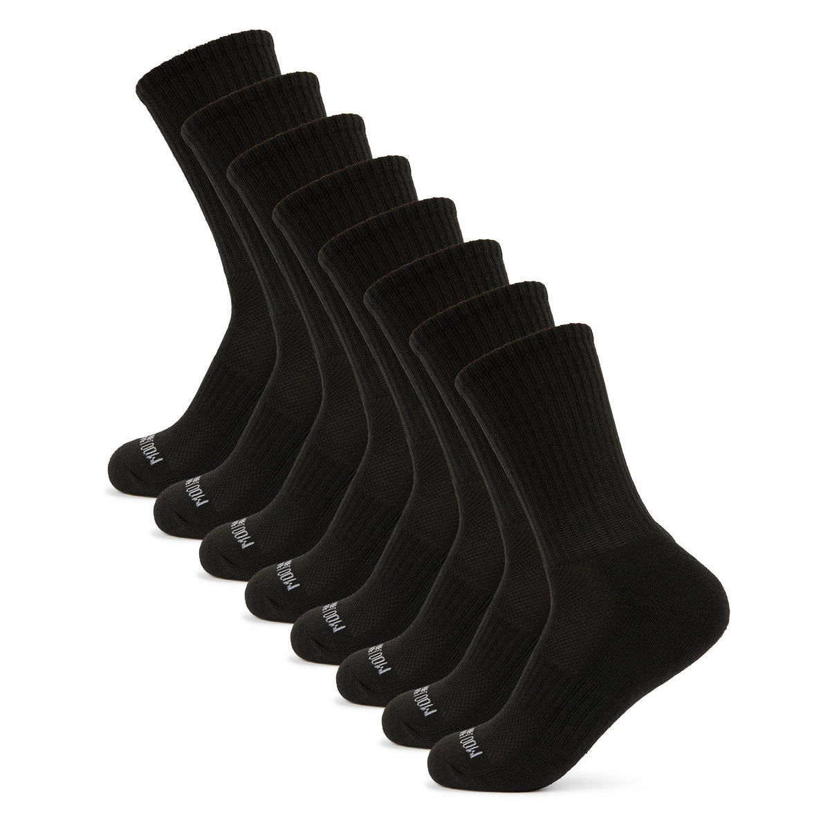 Fruit of the Loom Boys Coolzone Socks, Breathable with Half Cushion (Multi-Packs)