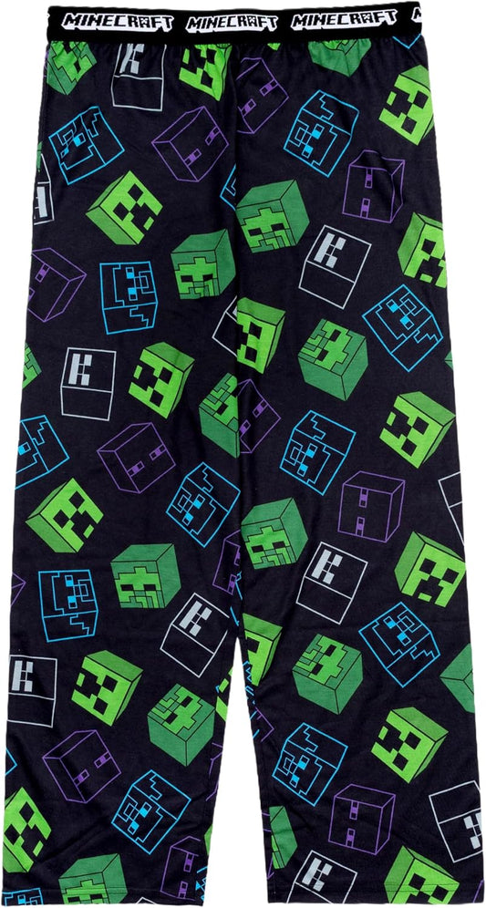 Minecraft Kids' Pajama Pants, Soft & Cute for Kids