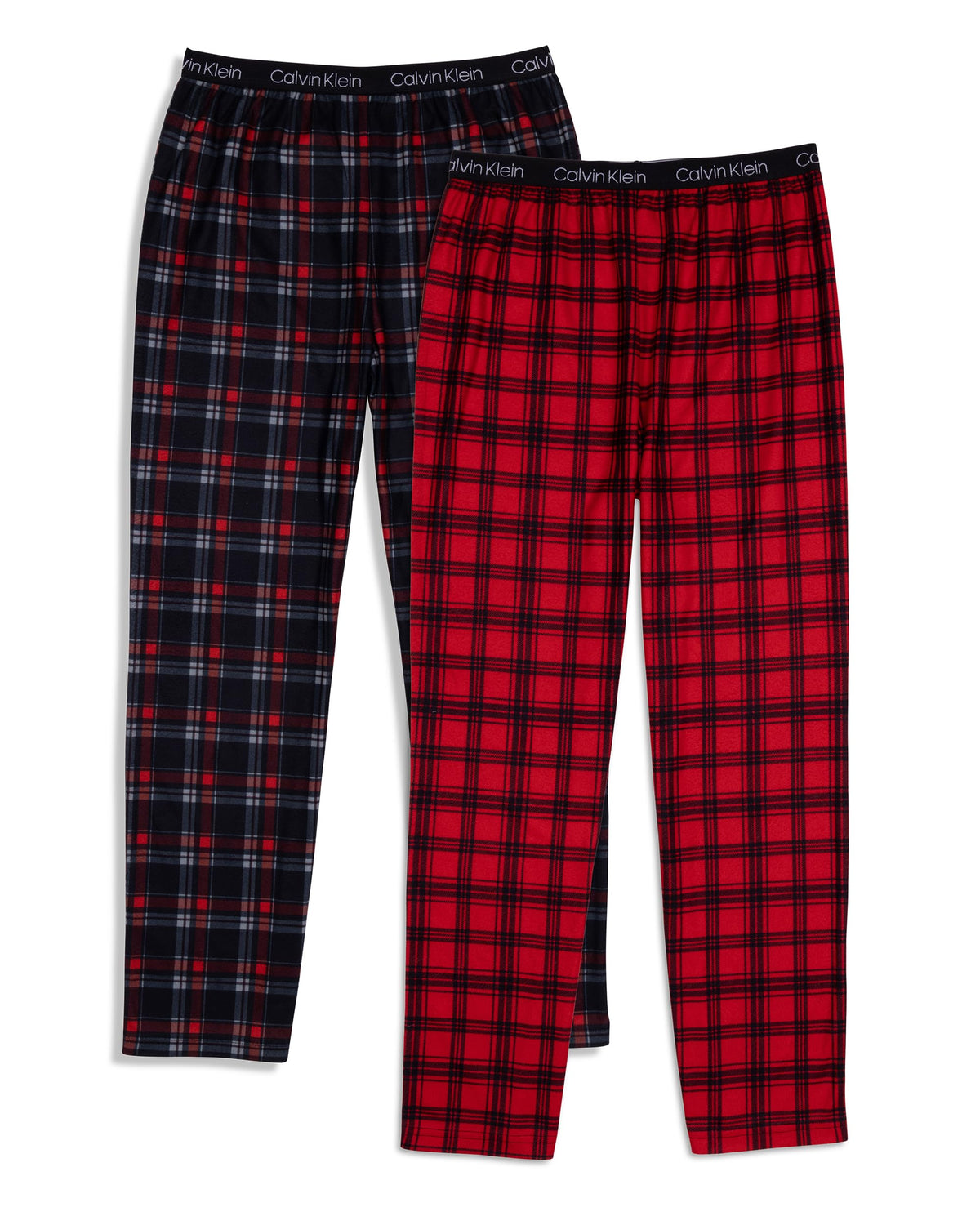 Calvin Klein Kids Boys' Super Soft Brushed Micro Pajama Pant 2-Pack