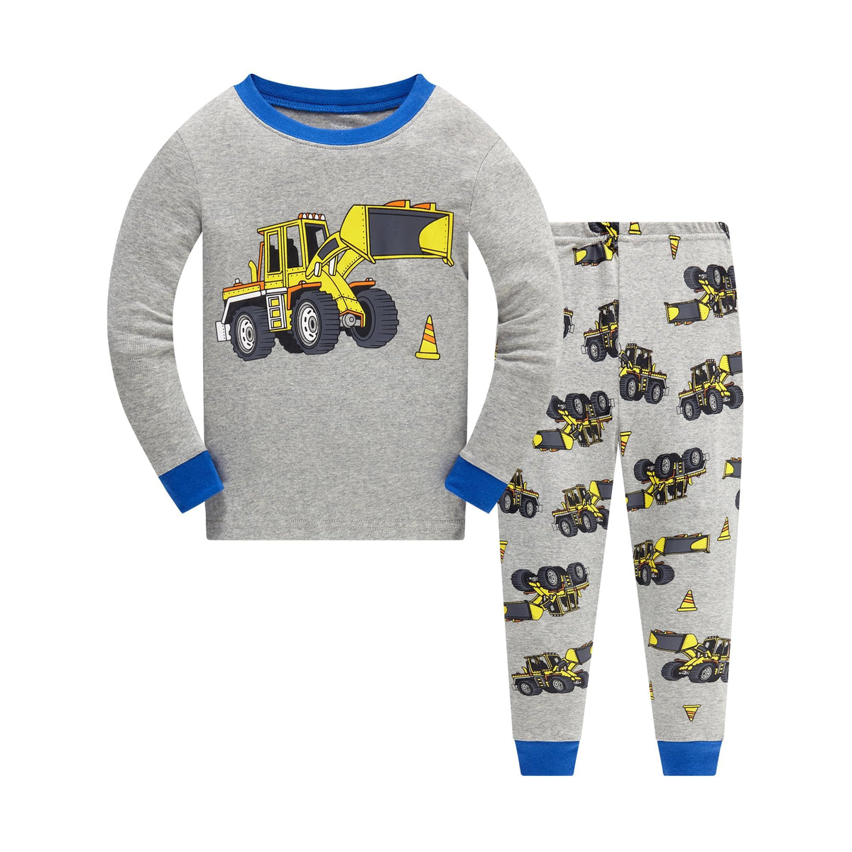 Toddler Boys Pajamas Set 100% Cotton Winter Warm 2 Piece Long Sleeve Pjs