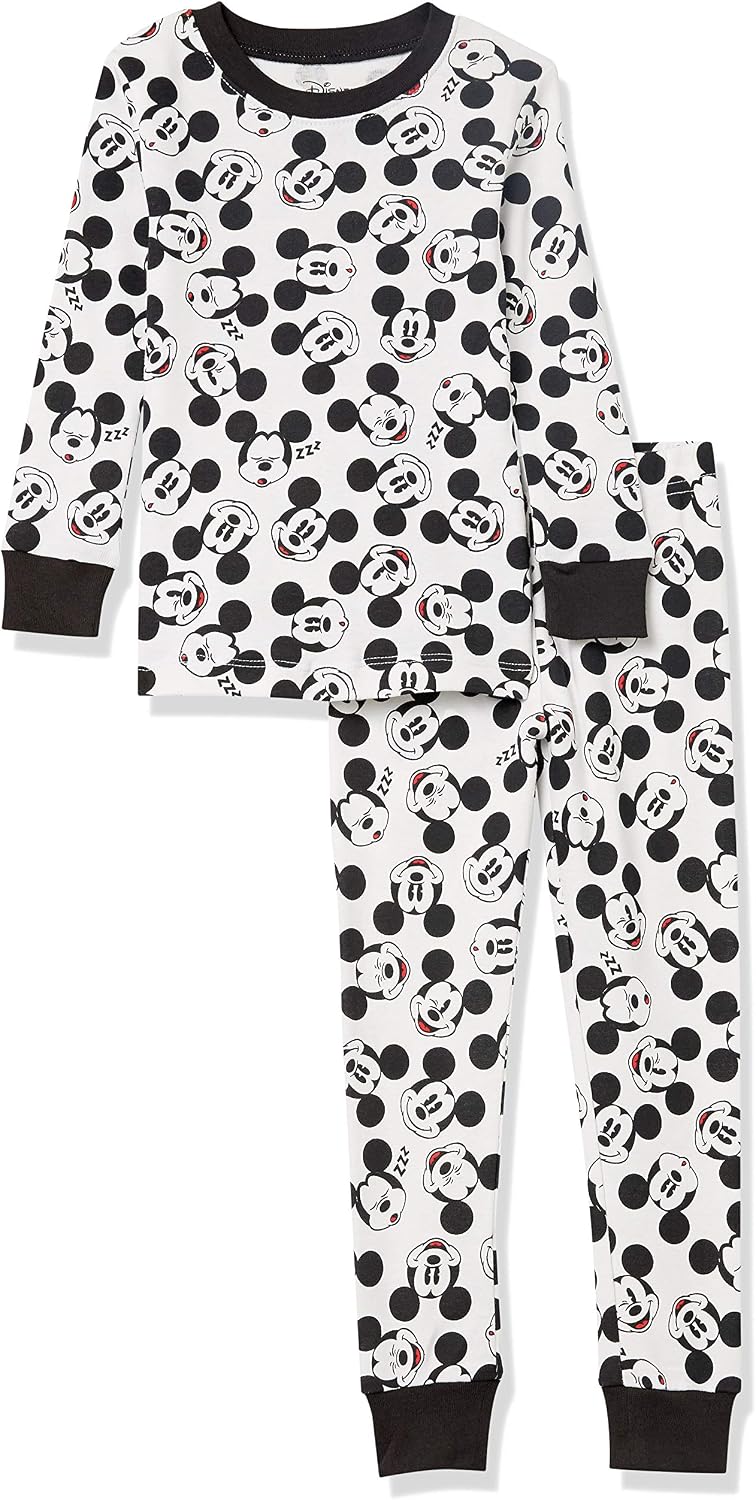 Amazon Essentials Disney | Marvel | Star Wars Boys' Snug-Fit Cotton Pajama Sleepwear Sets