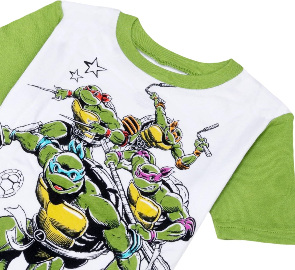 Nickelodeon Boys' 4-piece Snug-fit Cotton Short-Sleeve Matching Pajama Set, Soft & Cute for Kids