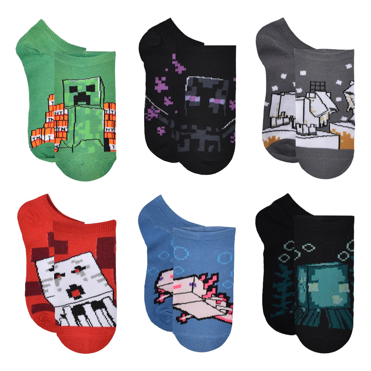 Minecraft boys Multi-pack Socks