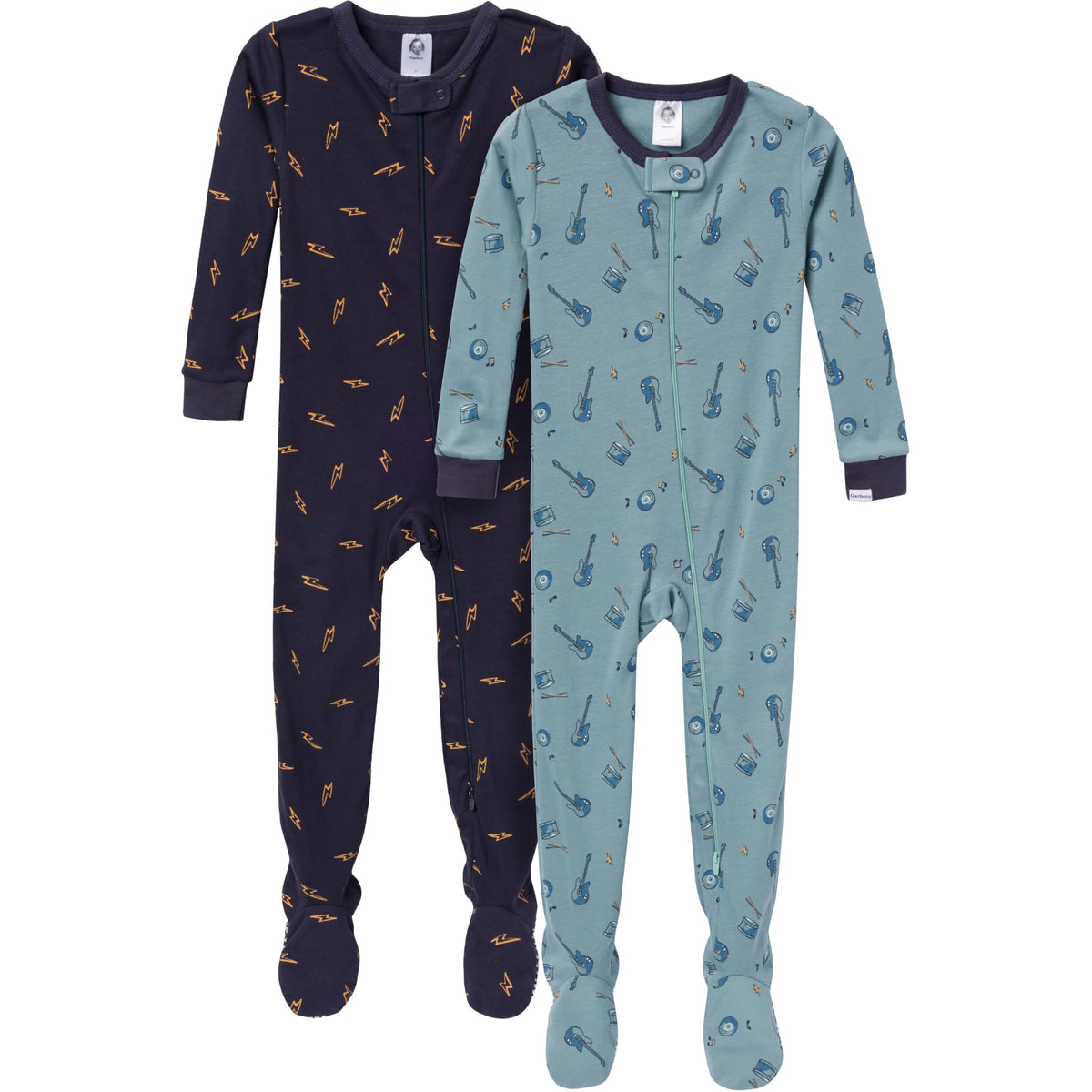 Gerber Baby Boys 2-Pack Footed Pajamas