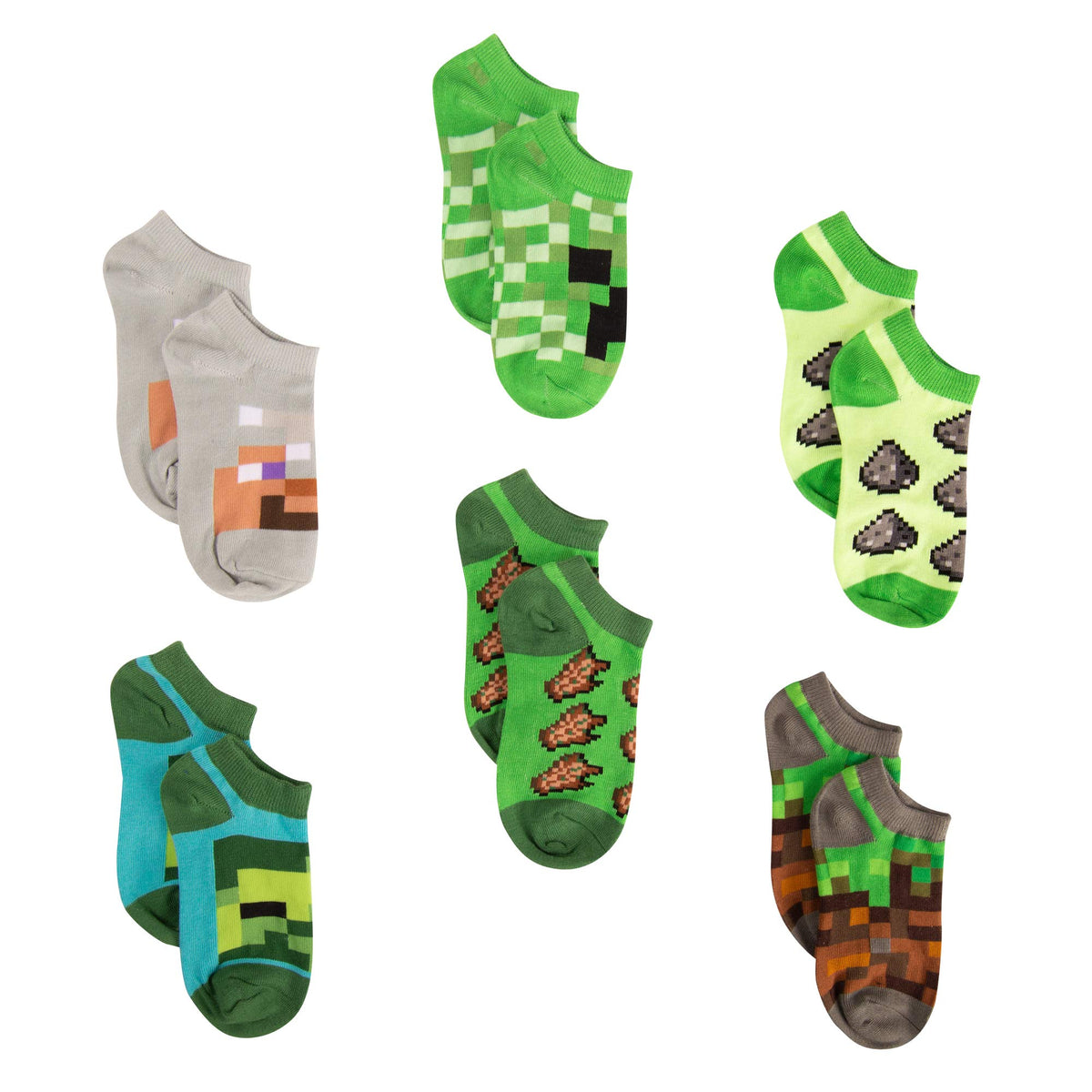 Minecraft boys Multi-pack Socks