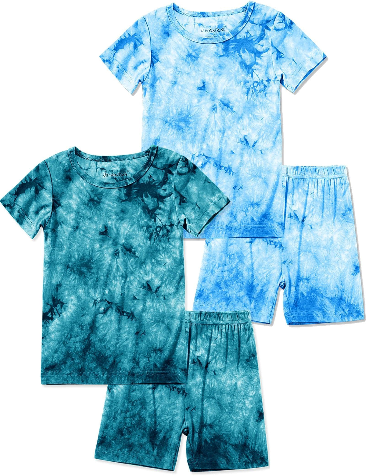 Jimonda Boys Girls Bamboo Rayon Pajamas Set Kids Sleepwear