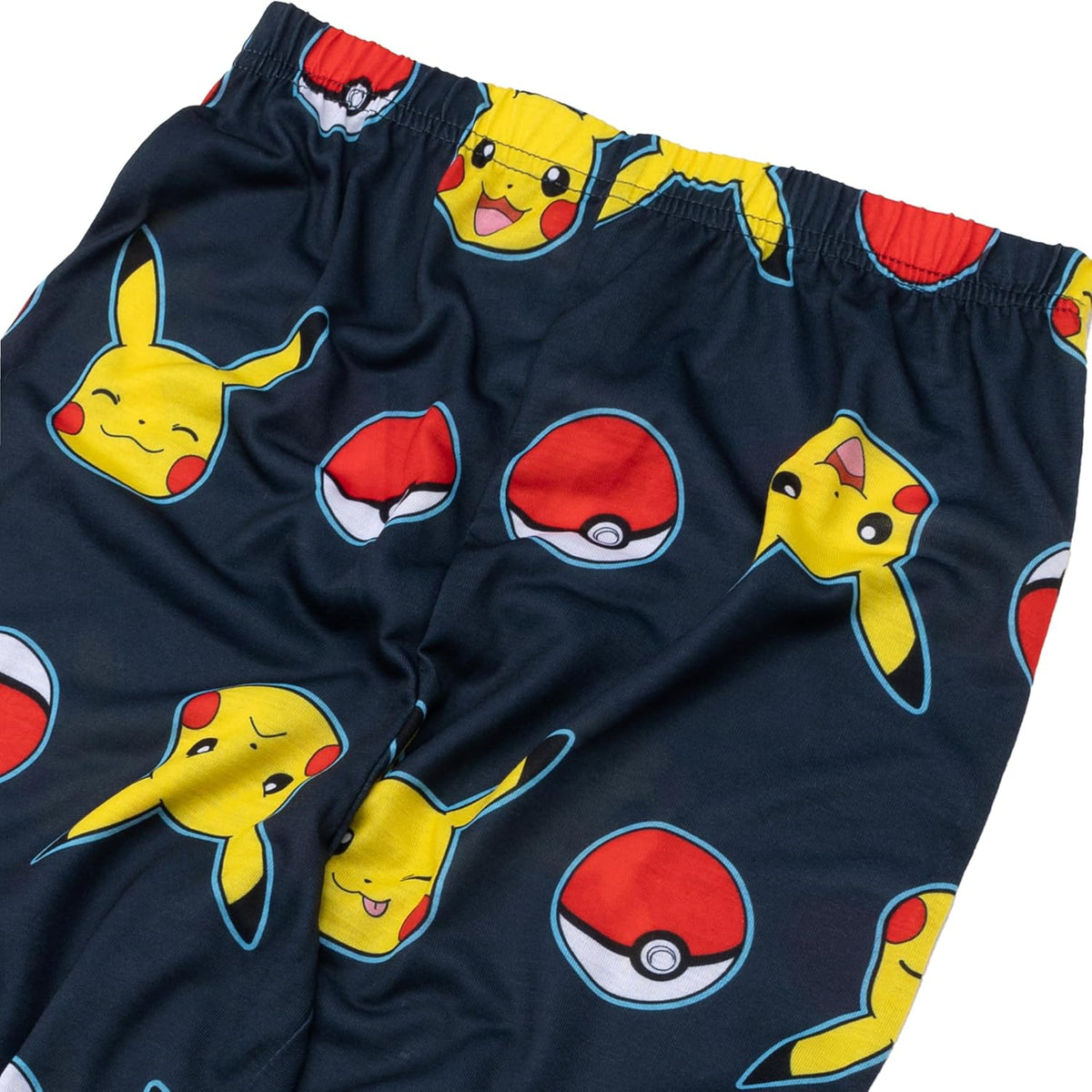 Pokémon Boys' 3-piece Loose-fit Pajama Set, Matching Short-Sleeve Pajamas