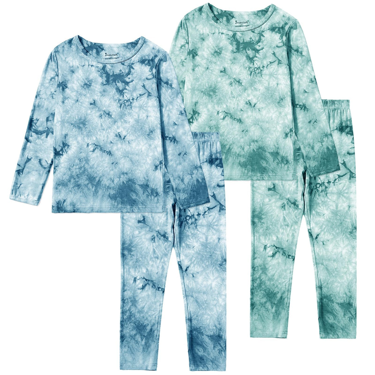 Jimonda Kids Toddler Bamboo Rayon Pajamas Set Boys Girls Pjs