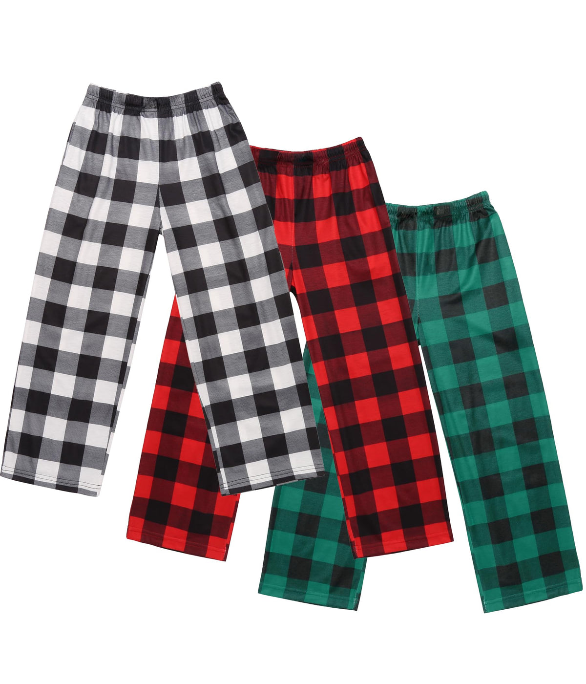 Ekouaer Boys Pajama Pants 3 Pack Sleep Kids Pajama Bottoms