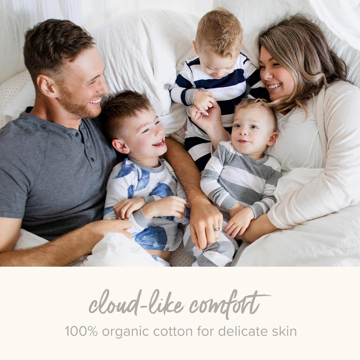 Burt's Bees Baby Organic Cotton Pajamas for Boys, Toddler PJ Set