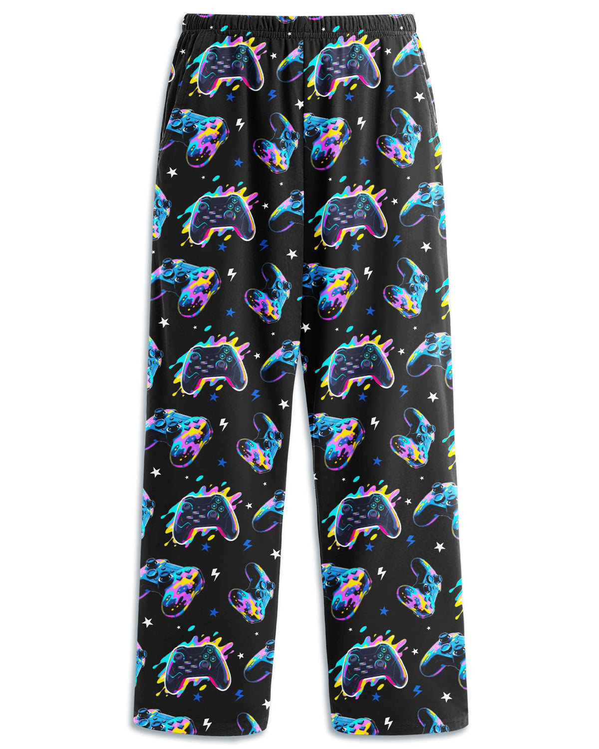Boys Pajama Pants Soft Pj Bottoms Elastic Waist Lounge Pants Long Sleep Bottoms with Pockets Size 9-14