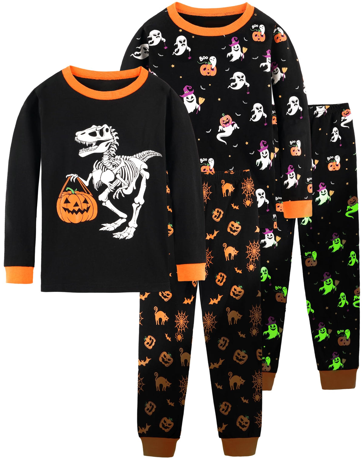 HONGTEYA Toddler Boy Clothes 100% Cotton Long Sleeve Outfit 3-8 Years