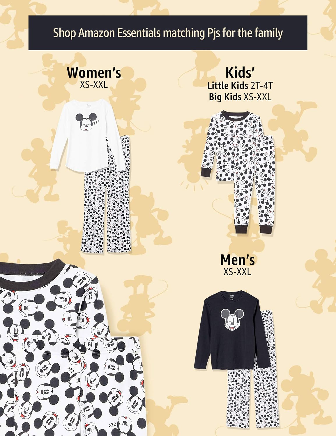 Amazon Essentials Disney | Marvel | Star Wars Boys' Snug-Fit Cotton Pajama Sleepwear Sets