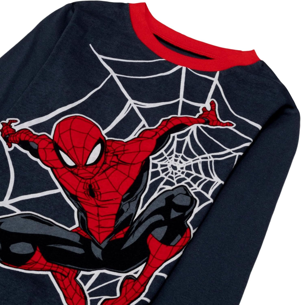 Marvel Boys' 4-piece Snug-fit Cotton Superhero Pajama Set, Matching Pajamas