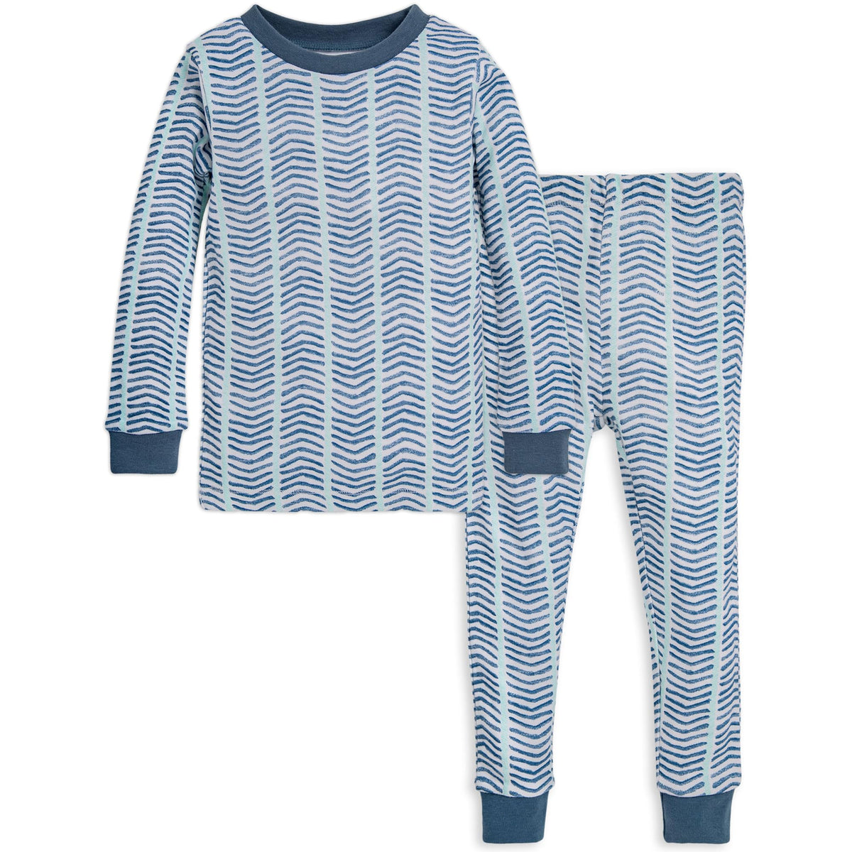 Burt's Bees Baby Organic Cotton Pajamas for Boys, Toddler PJ Set