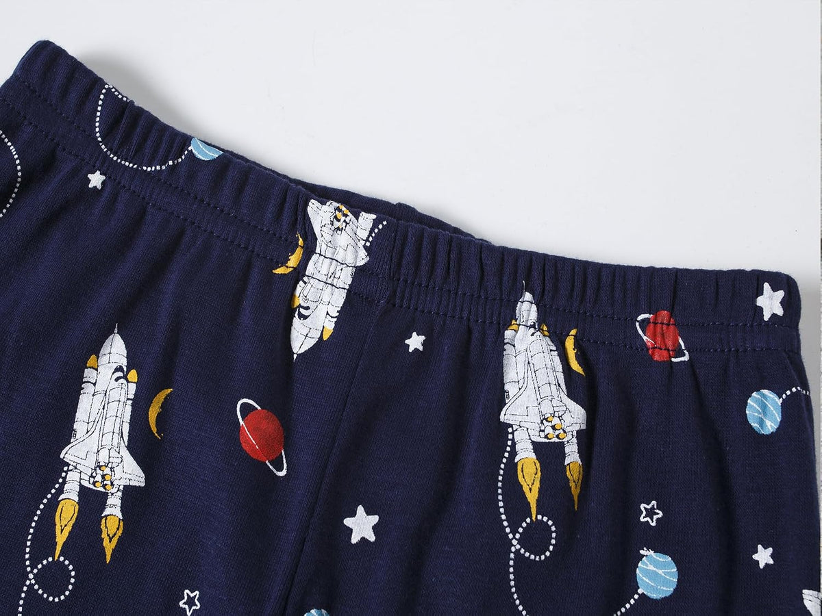 Dolphin&Fish Boy Pajamas Toddler Kids Pjs Set Cotton Soft Clothes Sleepwear