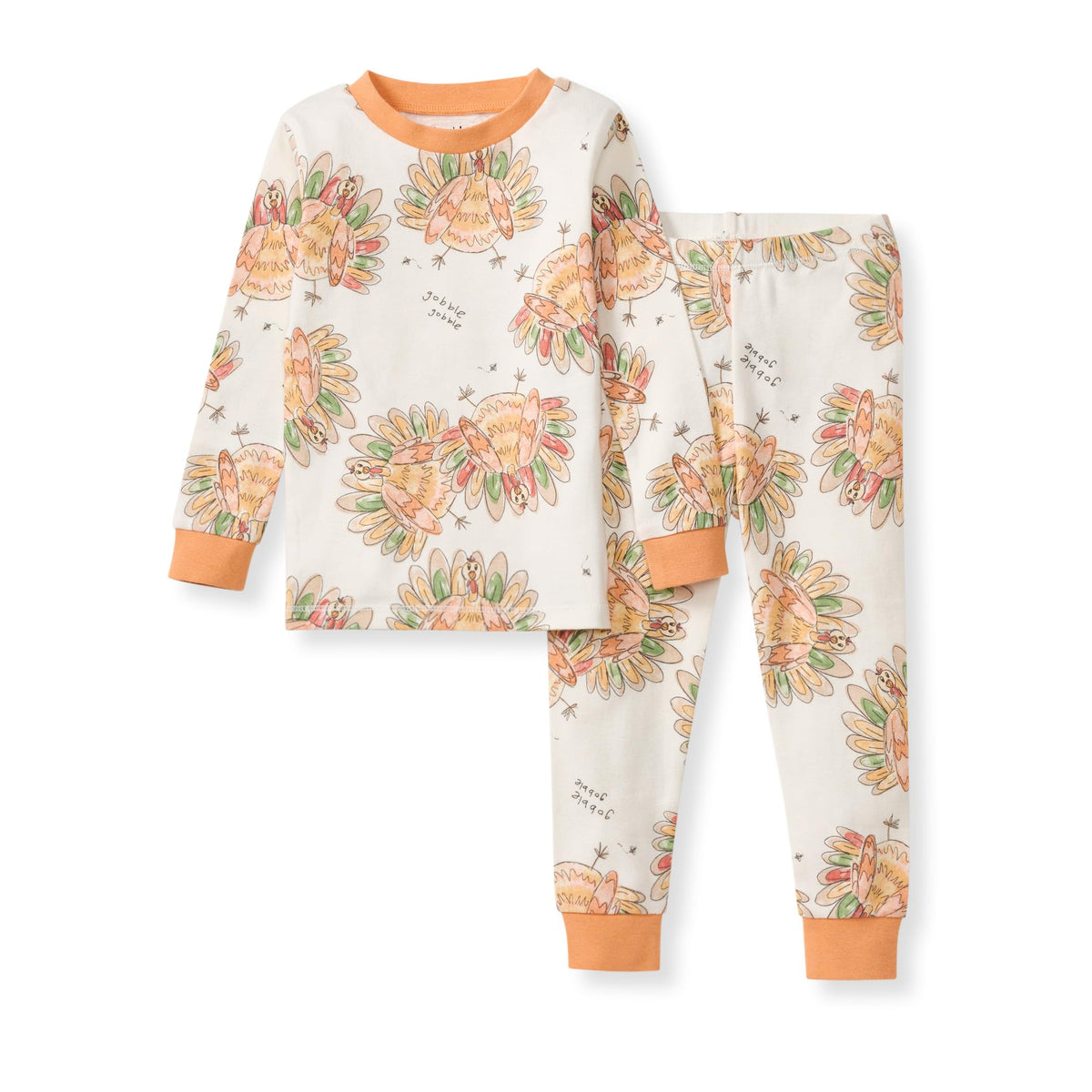 Burt's Bees Baby Girls Organic Cotton Pajamas, Toddler PJ Set, 2-PC