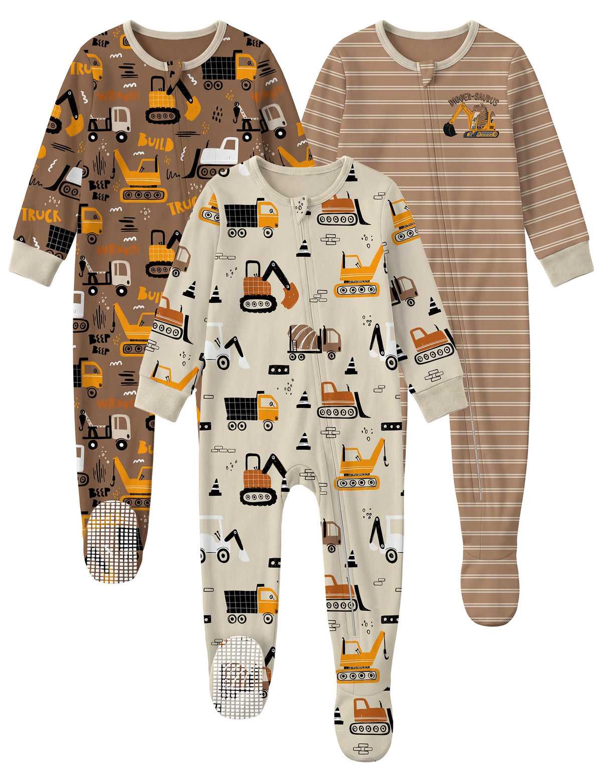 Yoofoss Toddler Pajamas 100% Organic Cotton Baby Sleepers for Boy Girl