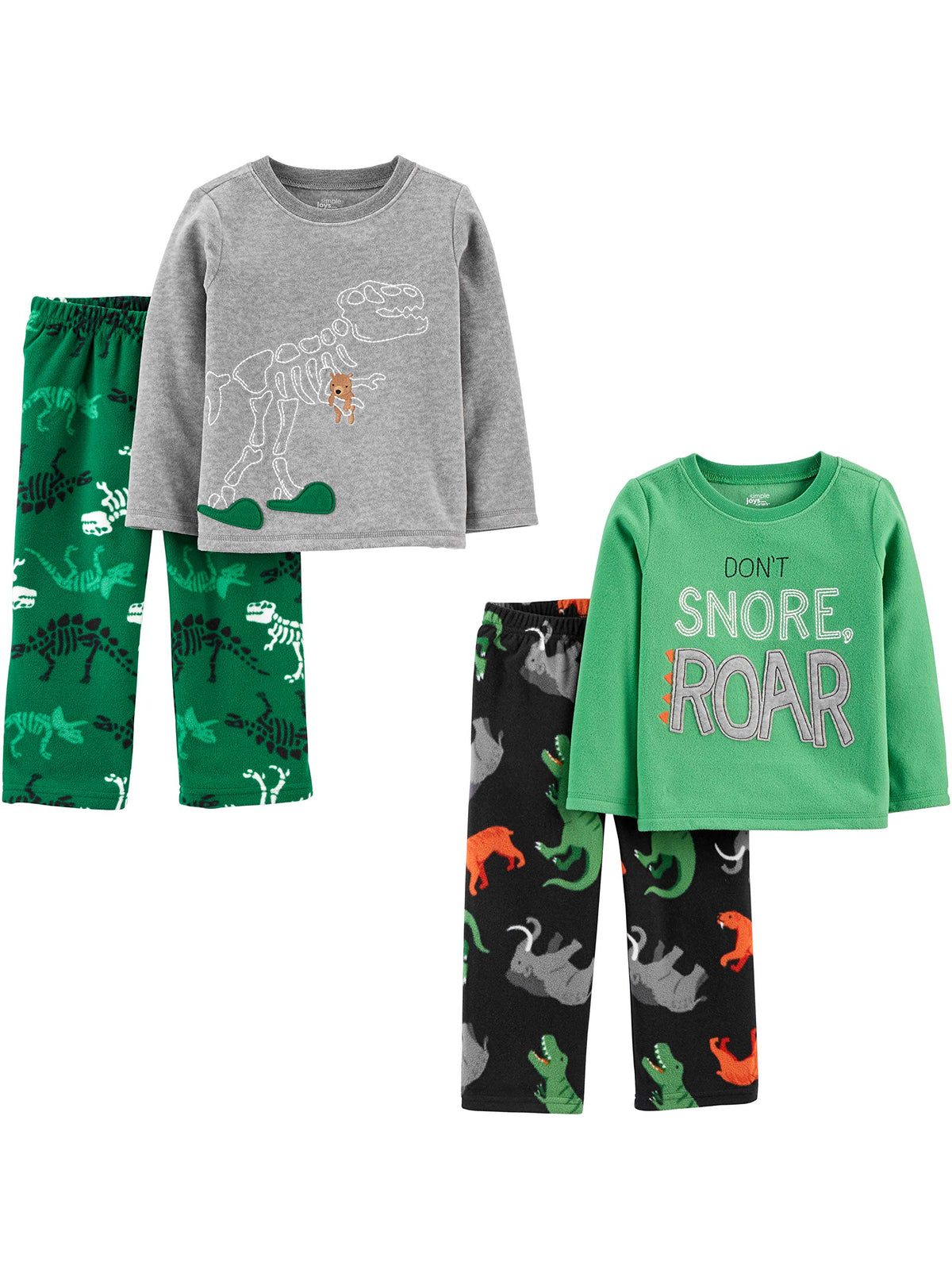 Simple Joys by Carter's Boys 4 piece Pajama Set