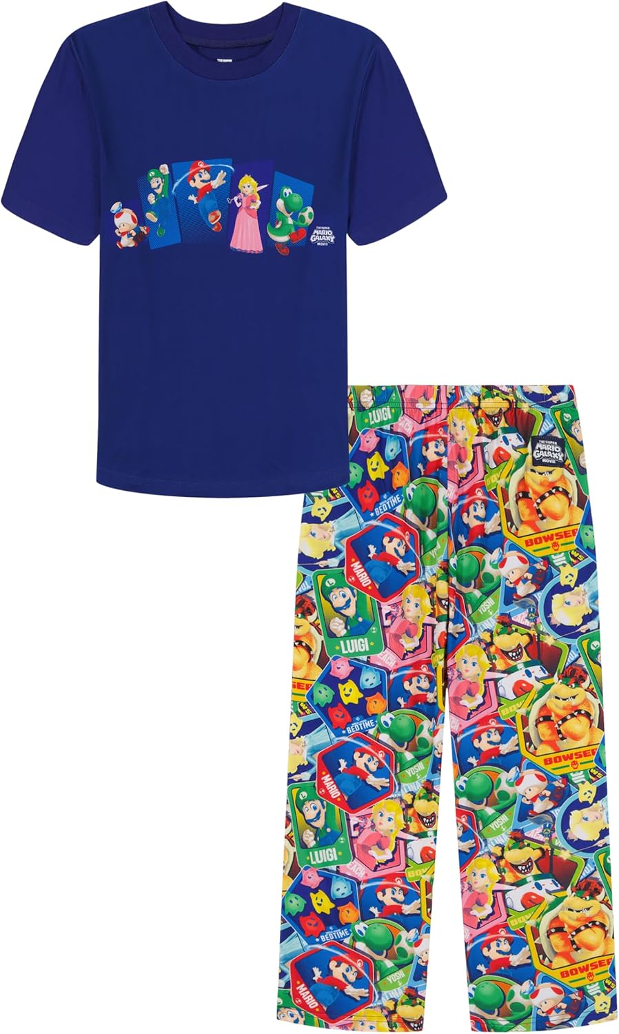 Boys' 2-piece Loose-fit Pajama Set, Soft & Comfortable