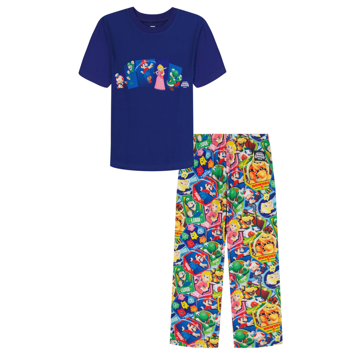 Boys' 2-piece Loose-fit Pajama Set, Soft & Comfortable