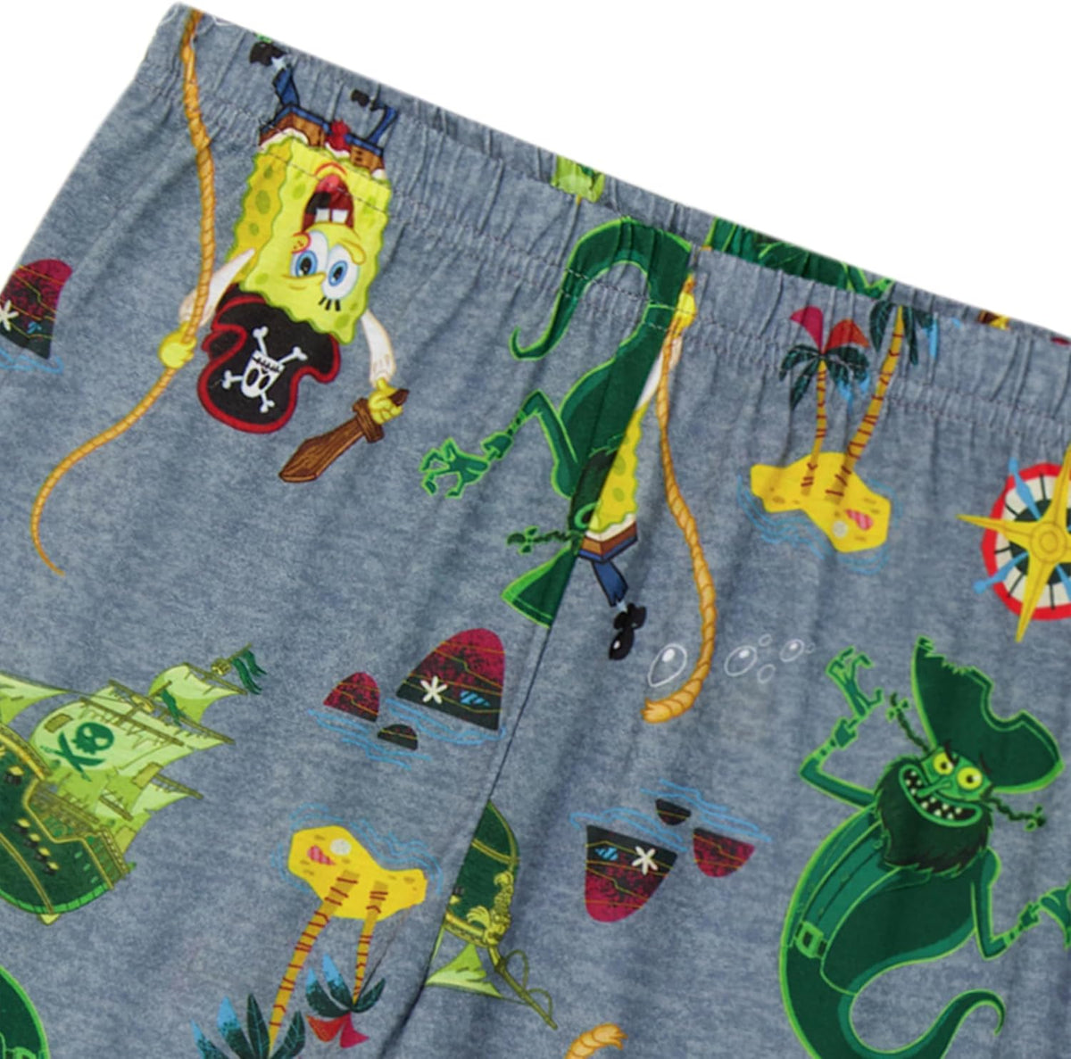 Nickelodeon Boys' SpongeBob SquarePants Movie 2-piece Loose-fit Pajama Set