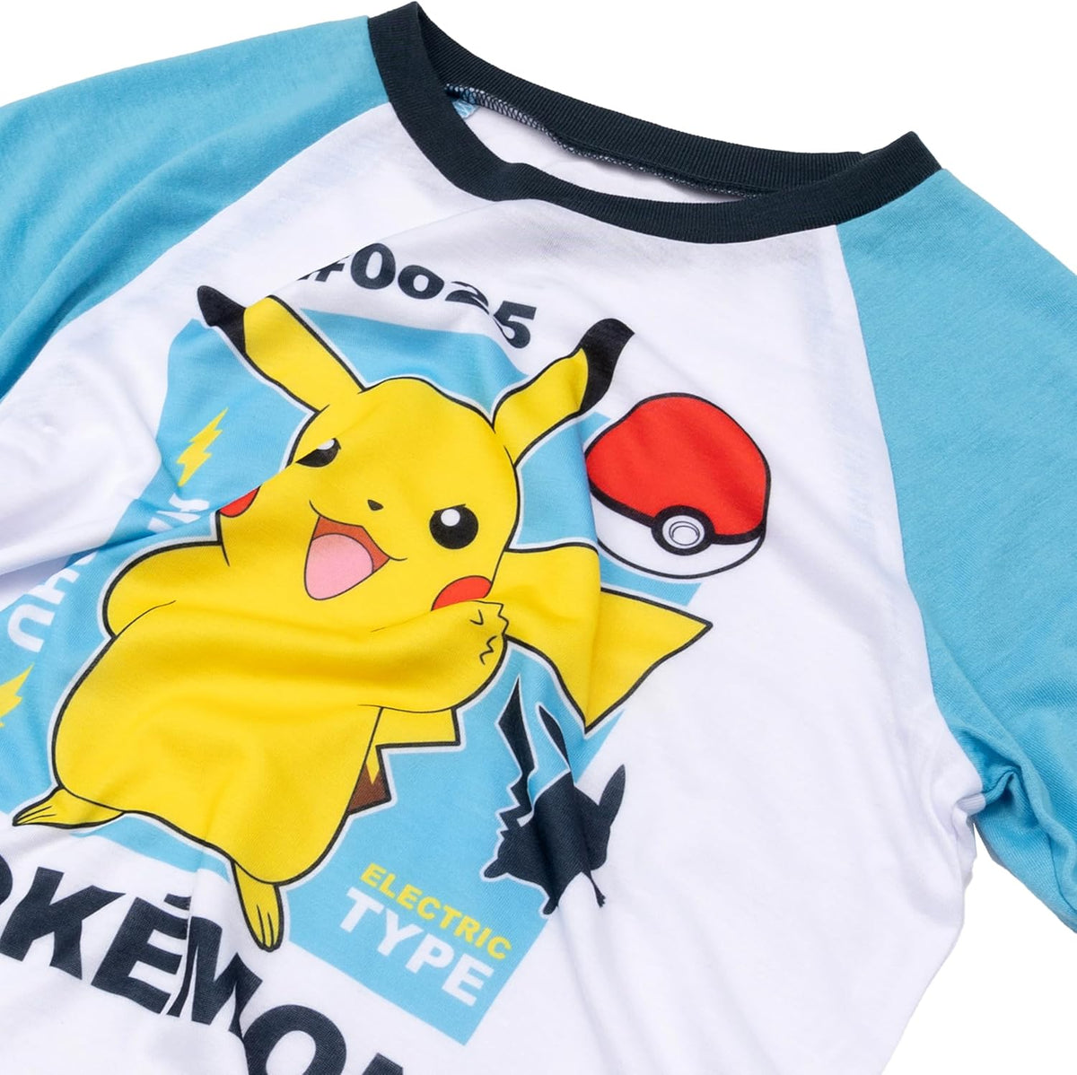 Pokémon Boys' 3-piece Loose-fit Pajama Set, Matching Short-Sleeve Pajamas