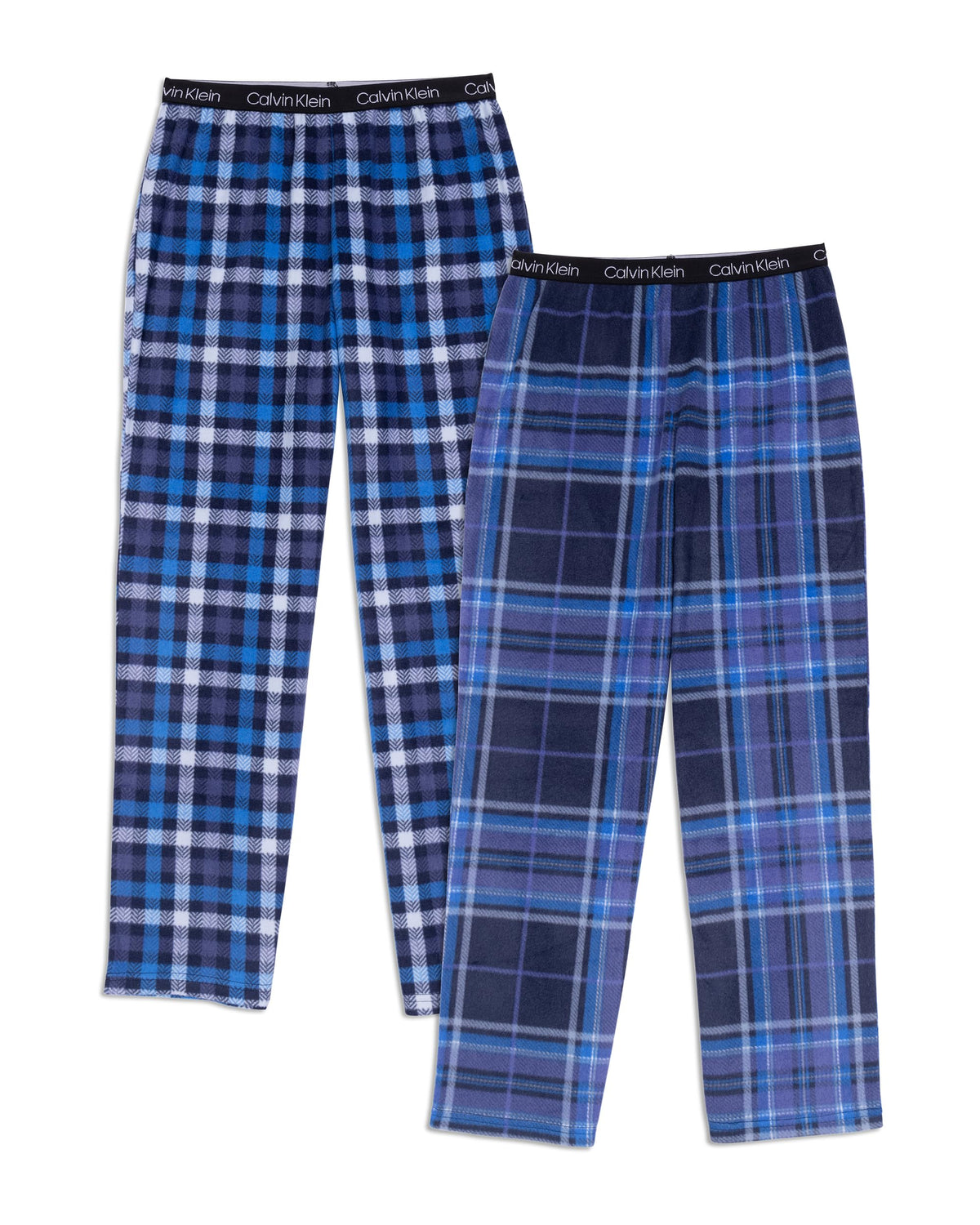 Calvin Klein Kids Boys' Super Soft Brushed Micro Pajama Pant 2-Pack