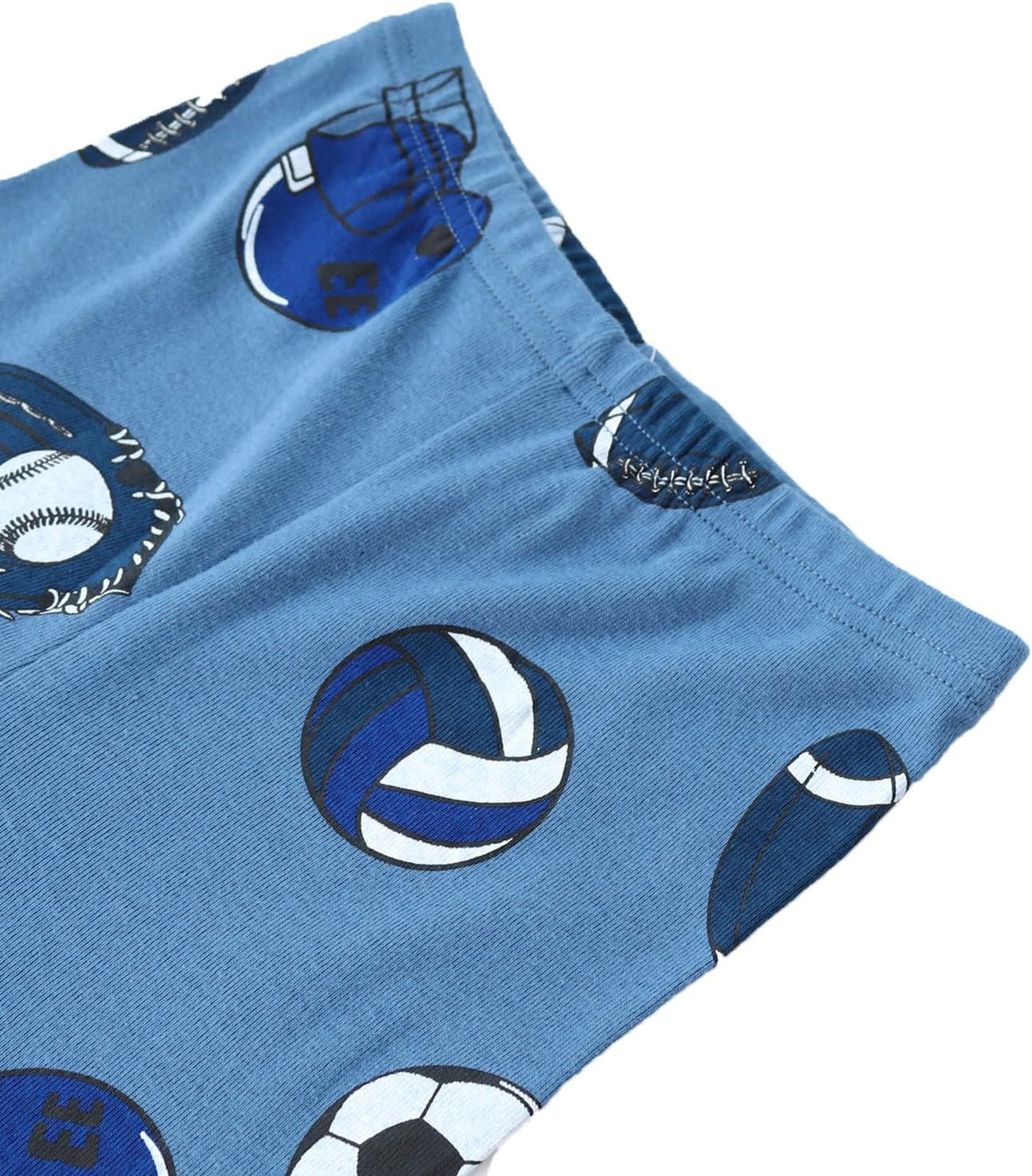 Boys 4-Piece Pajamas Cotton Christmas Halloween Pjs Set Kids Sleepwear