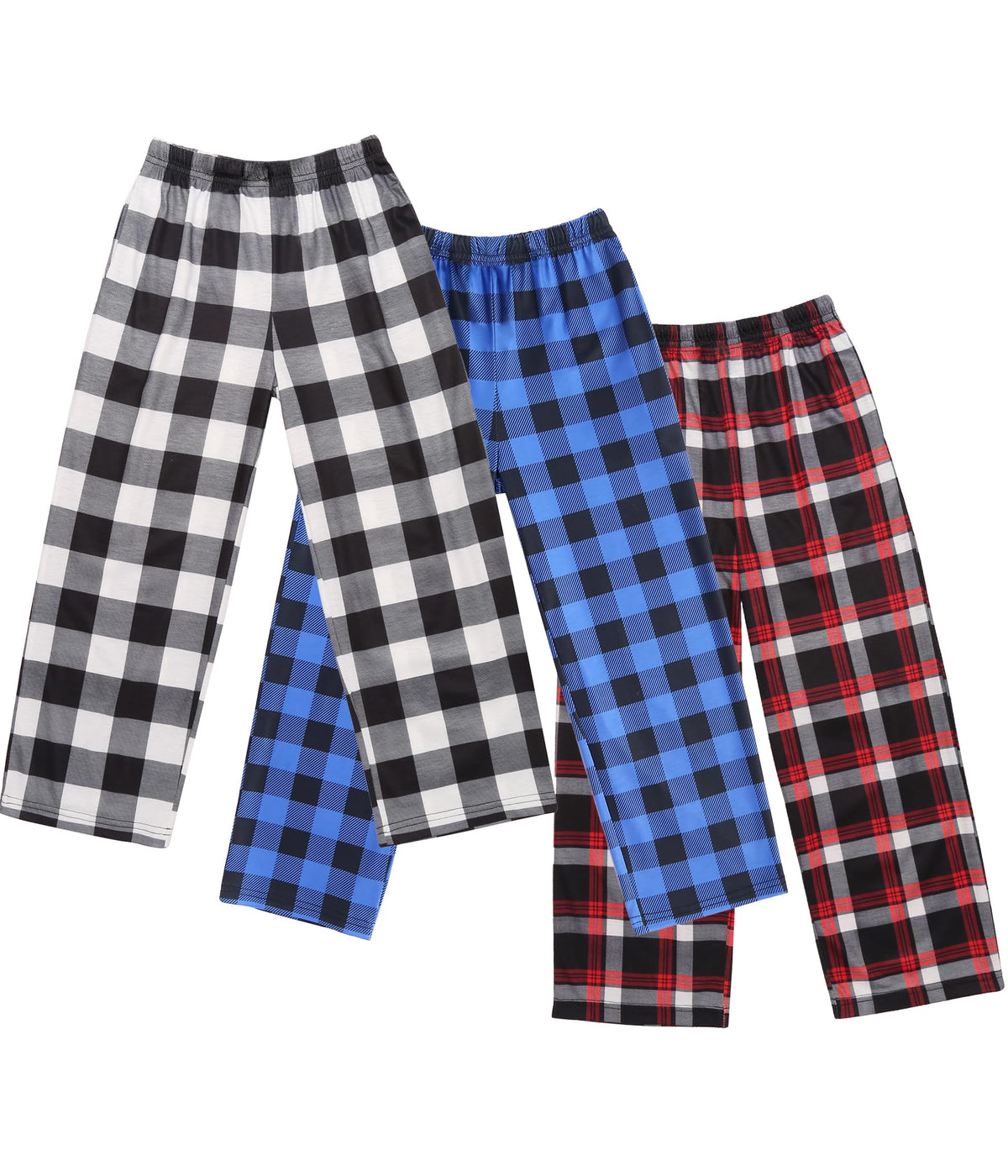 Ekouaer Boys Pajama Pants 3 Pack Sleep Kids Pajama Bottoms