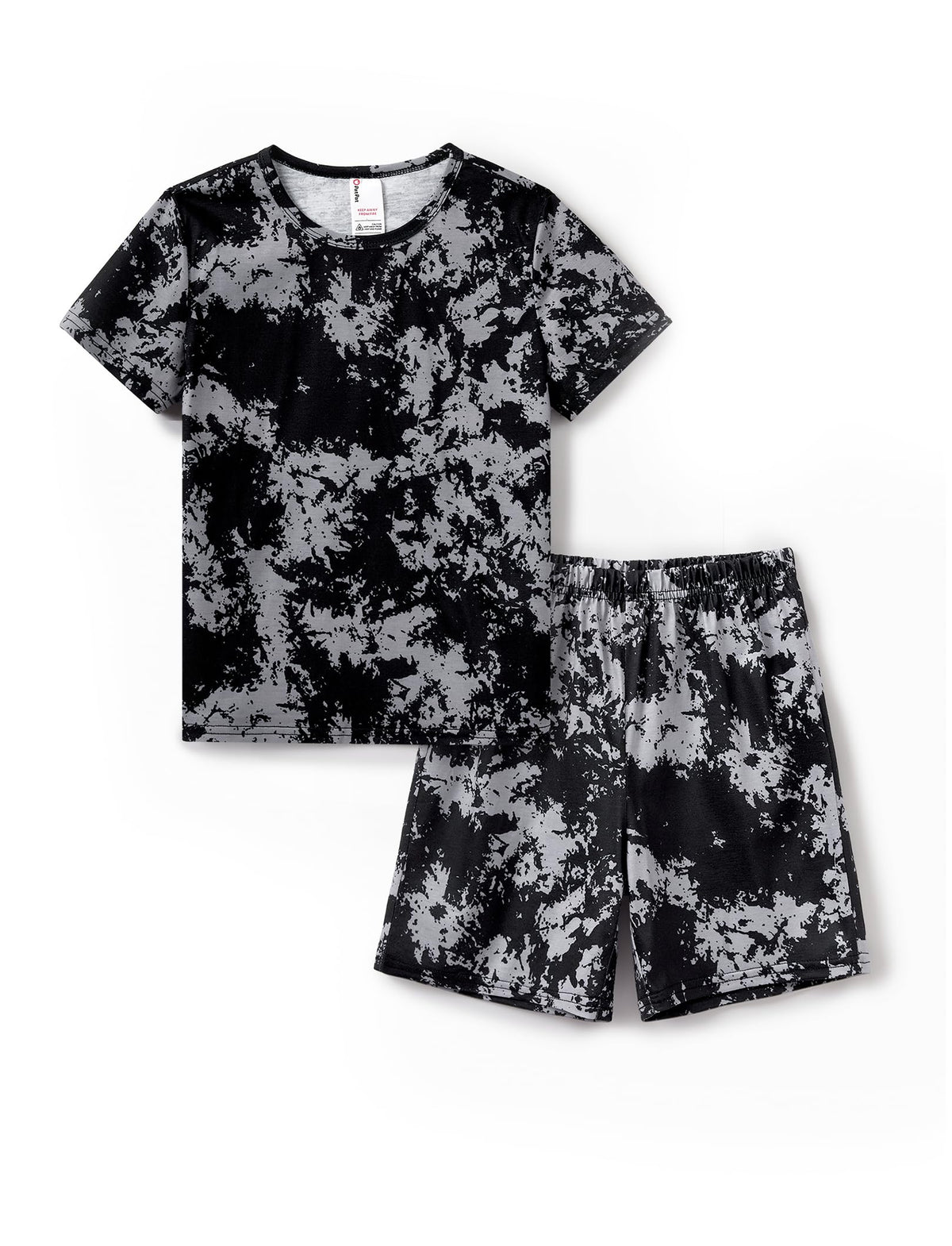 PATPAT Boys Pajamas Short Sleeve T-Shirt and Shorts 2-Piece Sleepwear