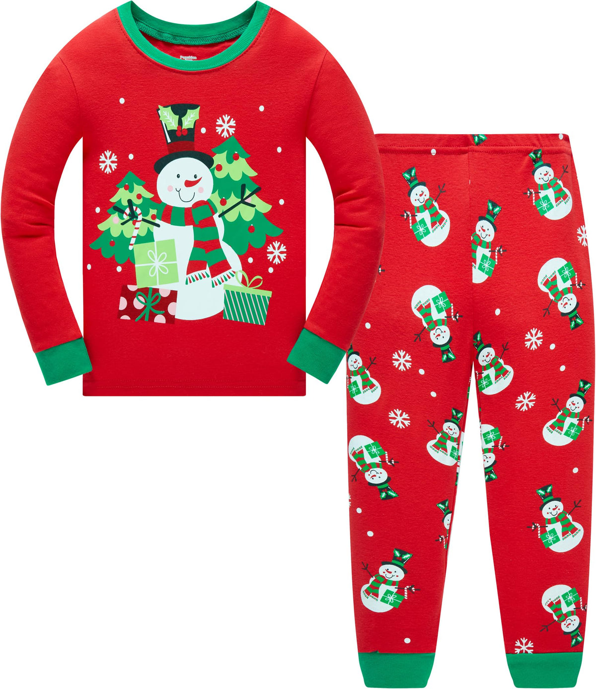 Toddler Boys Pajamas Set 100% Cotton Winter Warm 2 Piece Long Sleeve Pjs
