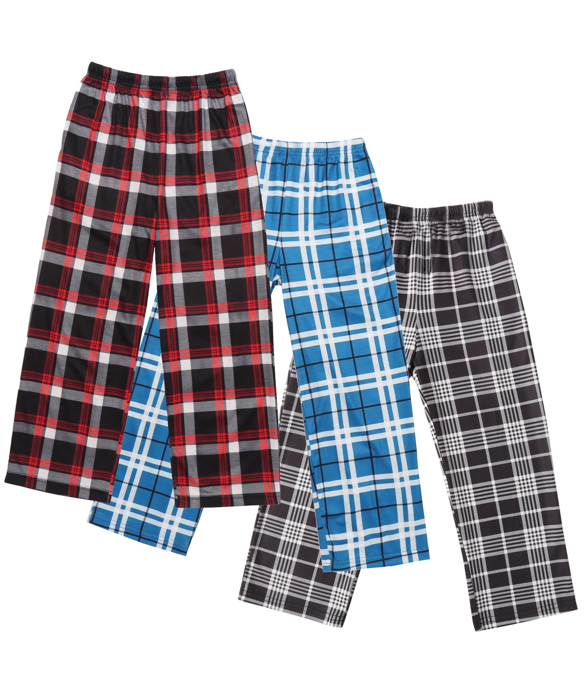 Ekouaer Boys Pajama Pants 3 Pack Sleep Kids Pajama Bottoms