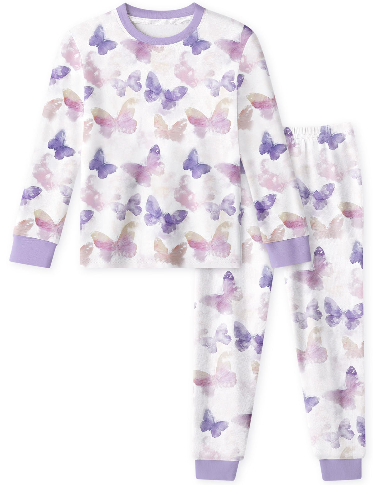 Yoofoss Toddler Pajamas 100% Organic Cotton Pjs Kids Set for Boys Girls