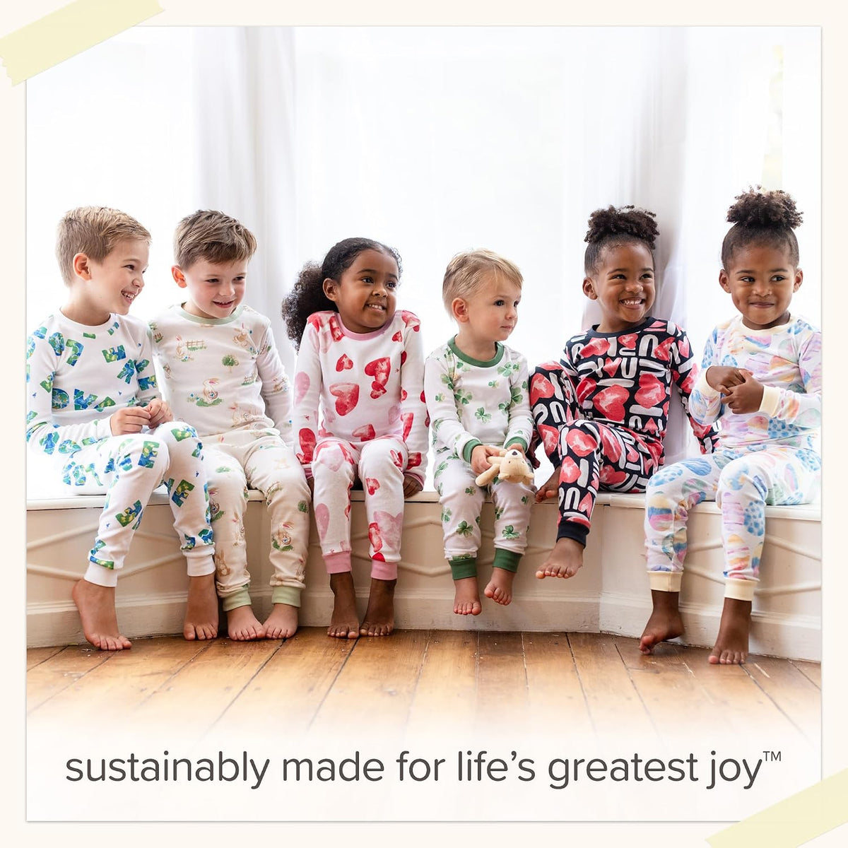 Burt's Bees Baby Organic Cotton Pajamas for Boys, Toddler PJ Set