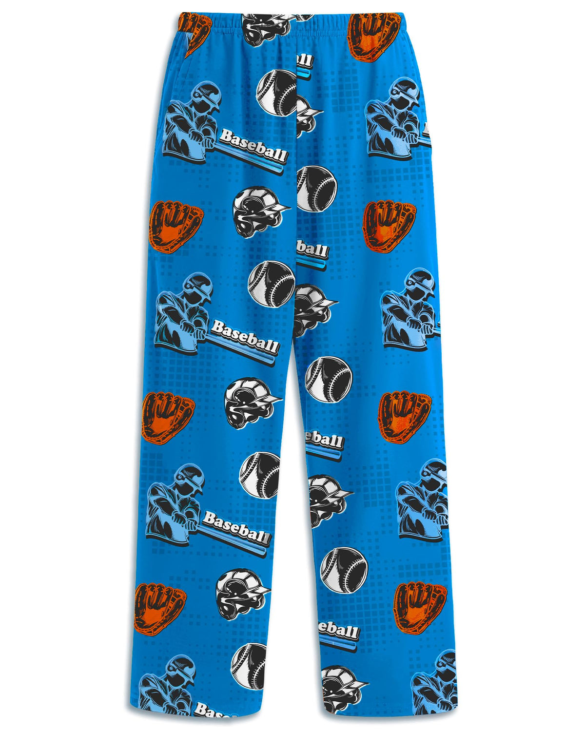 Boys Pajama Pants Soft Pj Bottoms Elastic Waist Lounge Pants Long Sleep Bottoms with Pockets Size 9-14