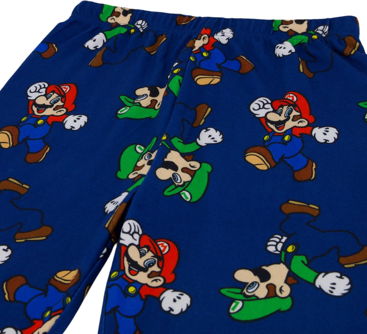 Nintendo Boys' 2-piece Loose-fit Pajama Set, Matching Short-Sleeve Pajamas