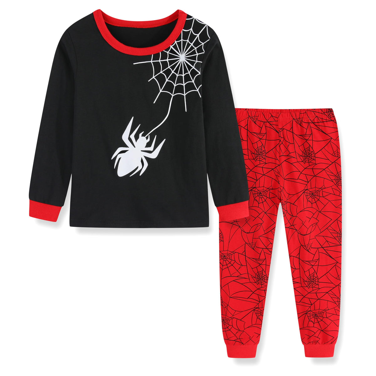 Toddler Boys Long Sleeve Rocket Dinosaur Pajamas Sets Pjs Cotton Sleepwear Infant Kids