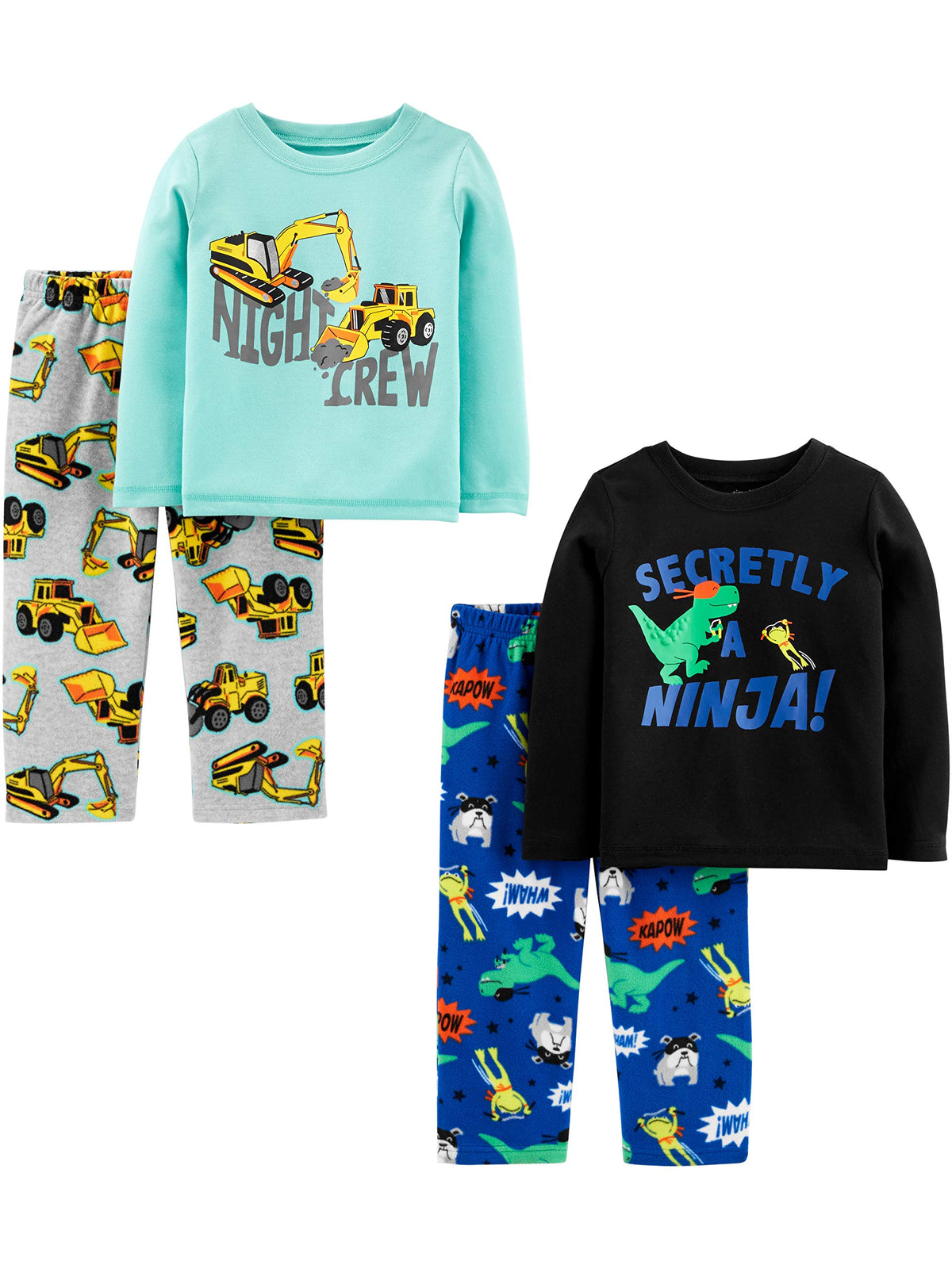Simple Joys by Carter's Boys 4 piece Pajama Set