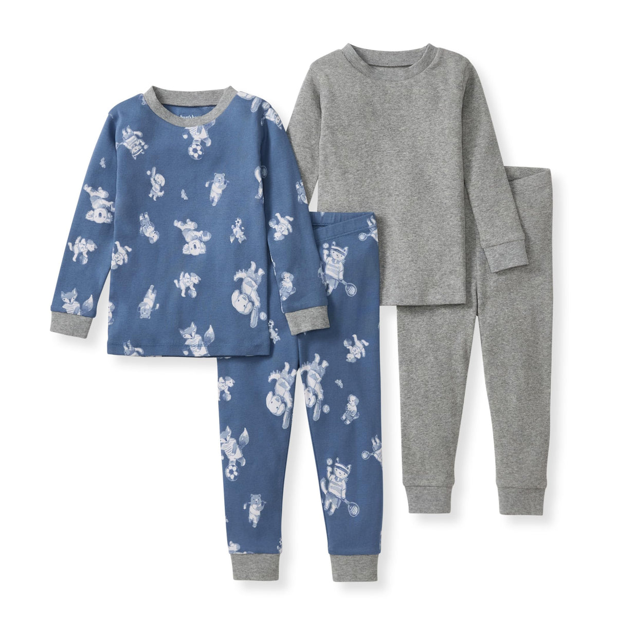 Burt's Bees Baby Organic Cotton Pajamas for Boys, Toddler PJ Set