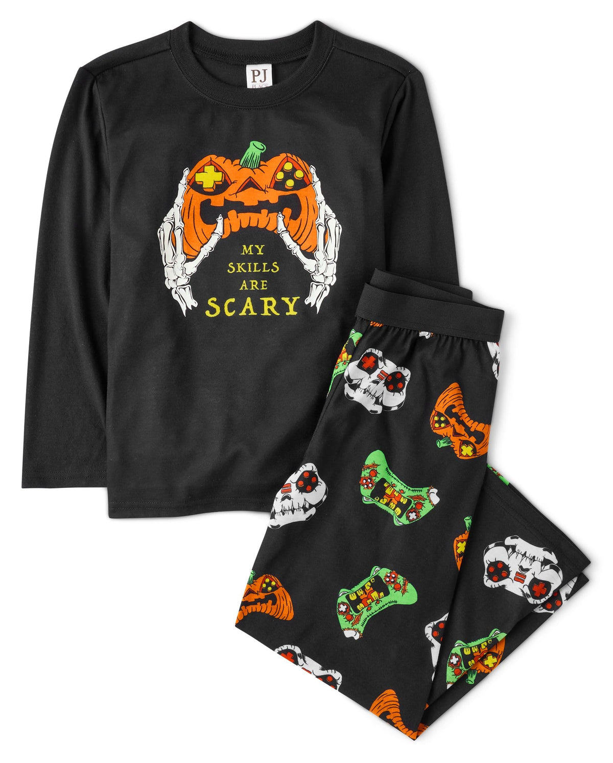 The Children's Place Family Matching Holiday Long Sleeve Pajama Sets, Fleece