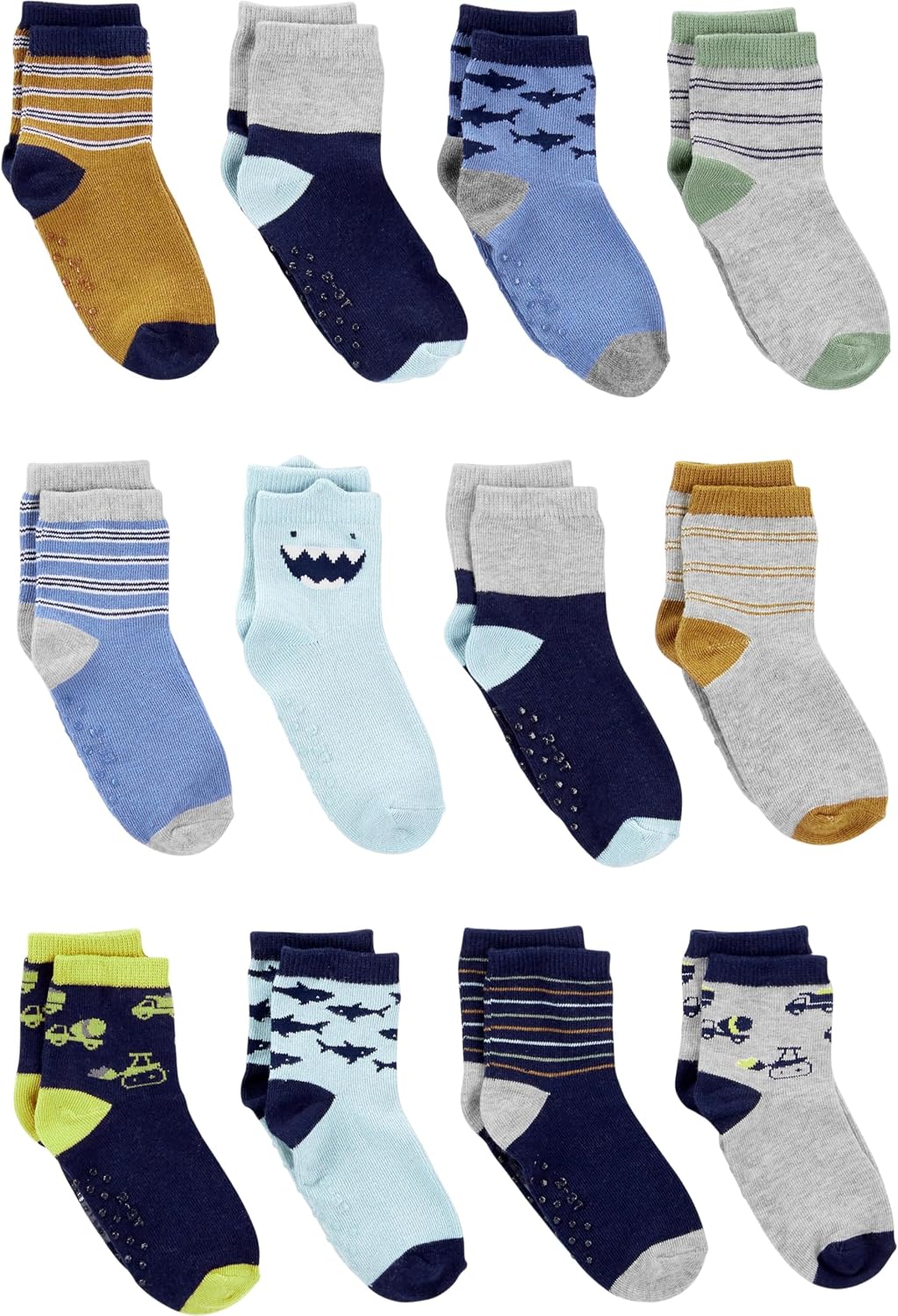 Simple Joys by Carter's baby-boys 12-pack Neutral Sock Low