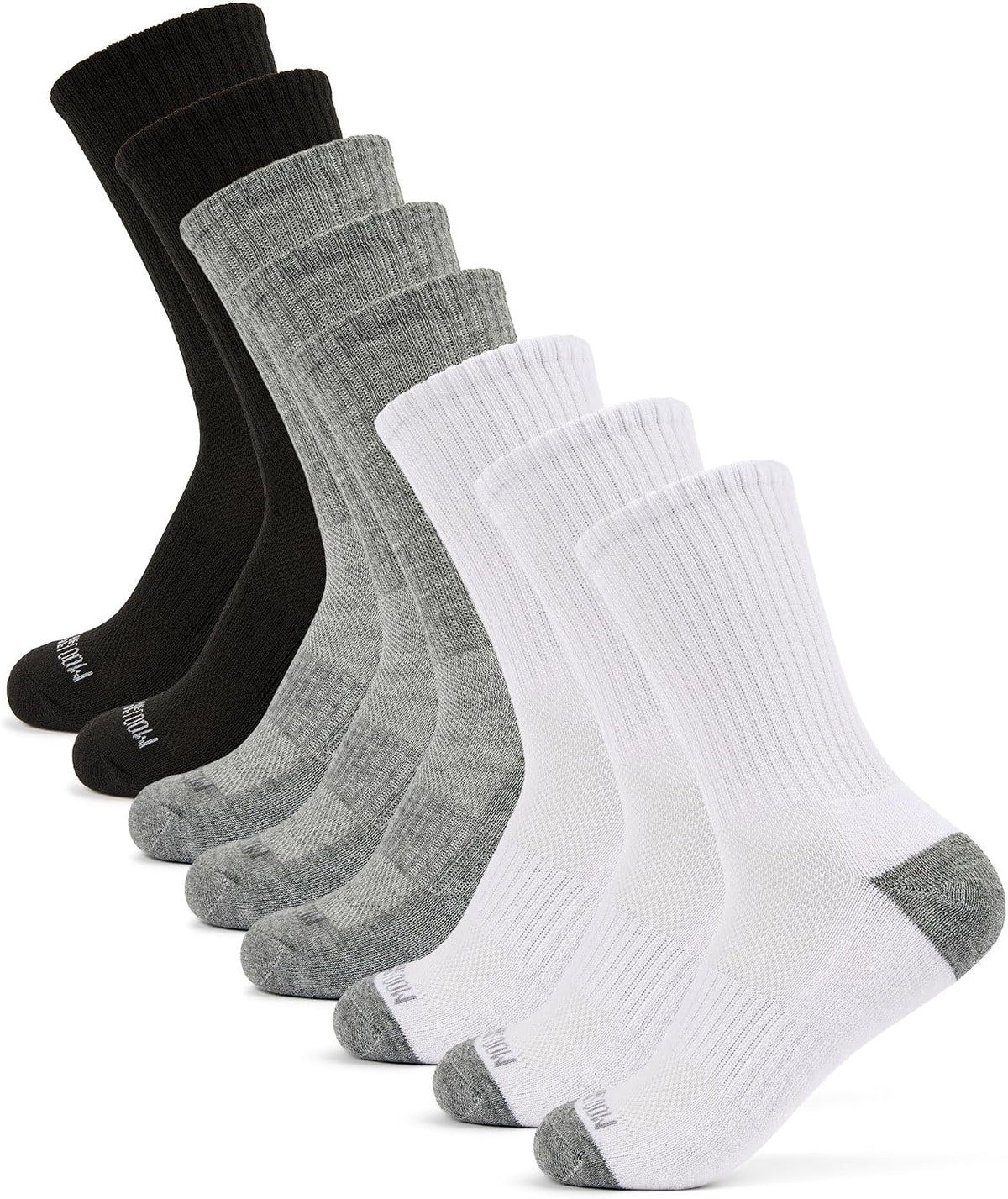 Fruit of the Loom Boys Coolzone Socks, Breathable with Half Cushion (Multi-Packs)