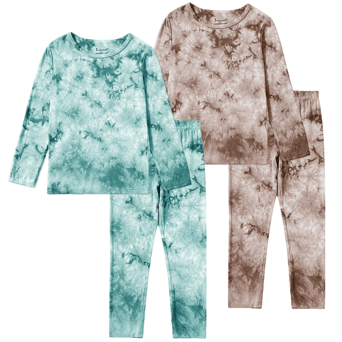 Jimonda Kids Toddler Bamboo Rayon Pajamas Set Boys Girls Pjs