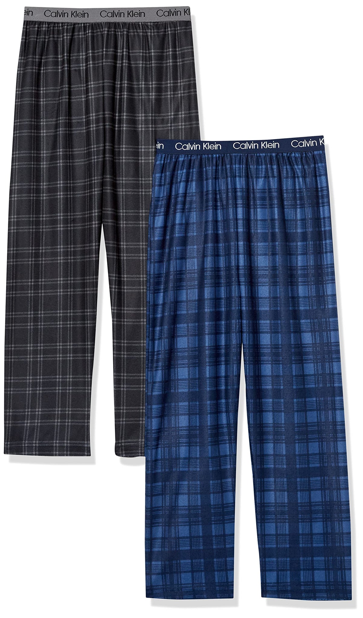 Calvin Klein Kids Boys' Super Soft Brushed Micro Pajama Pant 2-Pack