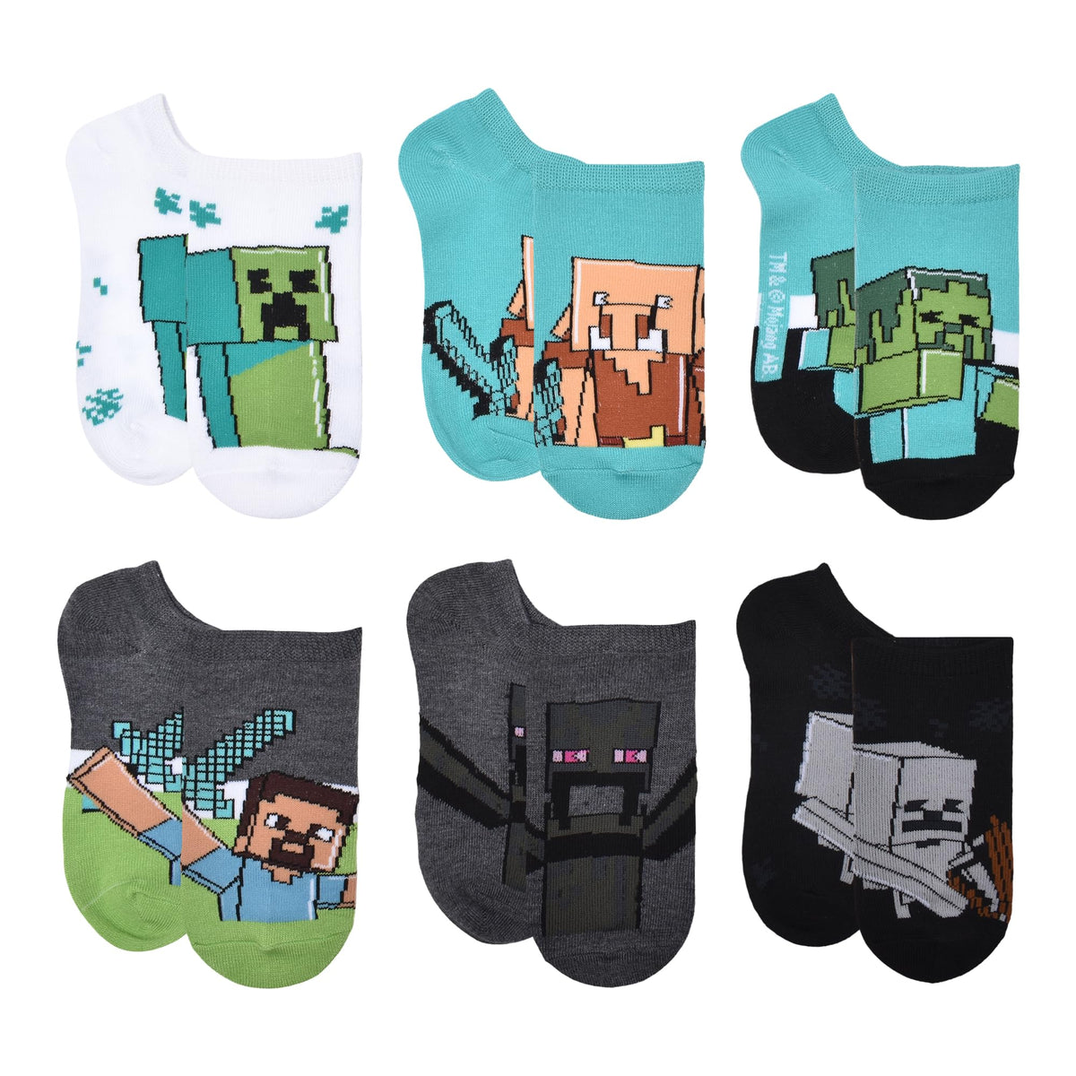Minecraft boys Multi-pack Socks