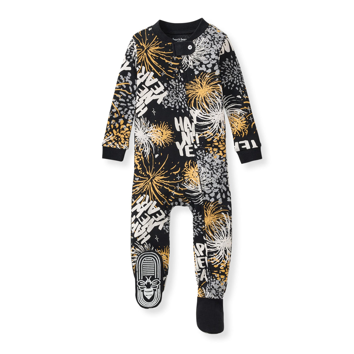 Burt's Bees Baby Boys Footless Pajamas, Sleep and Play Loose Fit, 100% Organic Cotton Soft One-piece PJs, Sizes NB to 6-9 Months