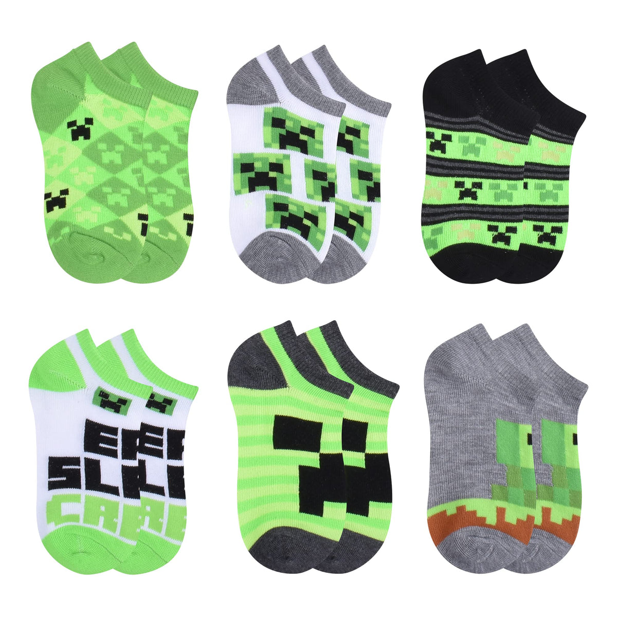 Minecraft boys Multi-pack Socks